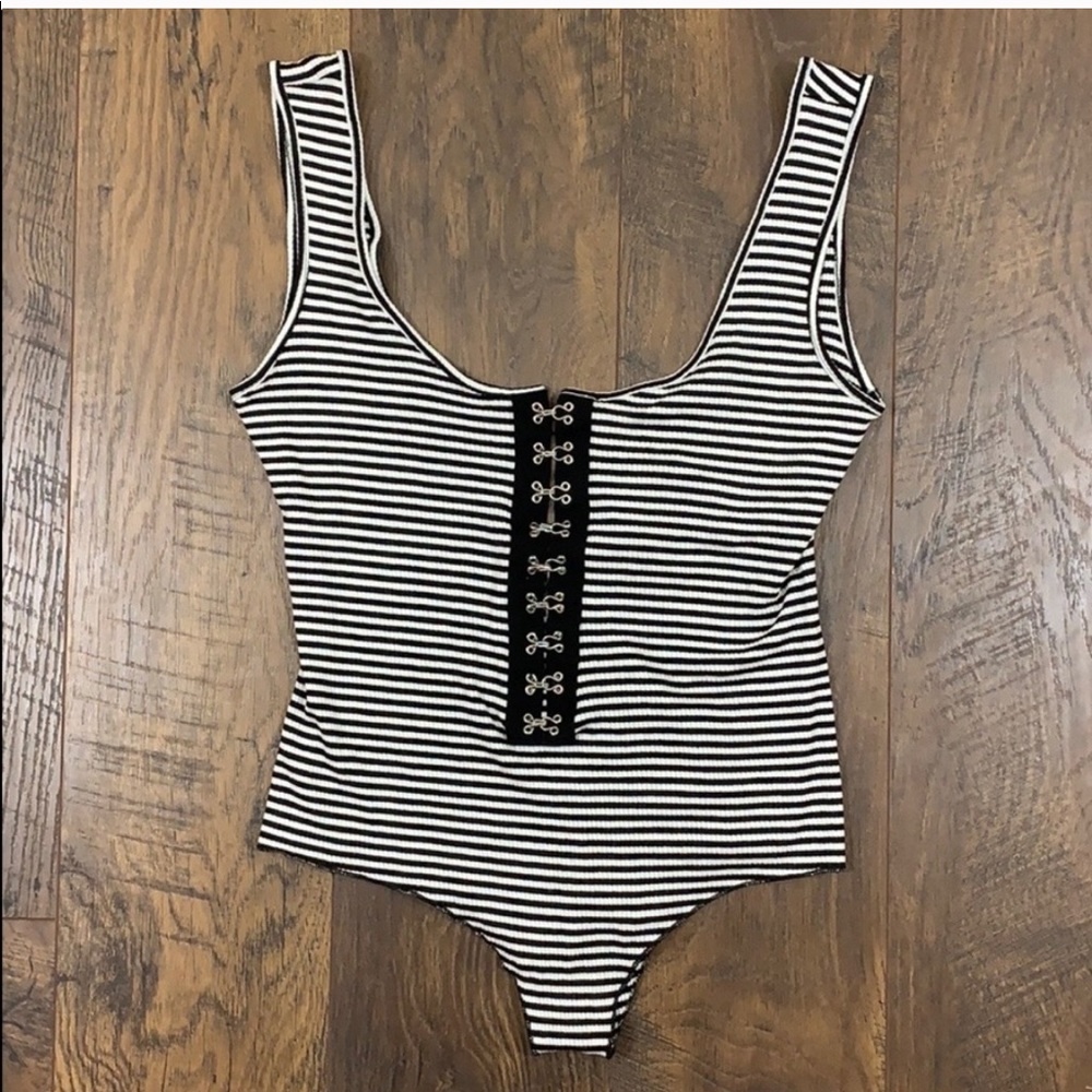 LF Emma & Sam Striped Bodysuit